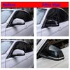 Для BMW 5 6 7 серии черный чехол для зеркала F10 F11 F18 F07 F12 F13 F06 F01 F02 F03 F04 LCL чехол для зеркала с узором из углеродного волокна