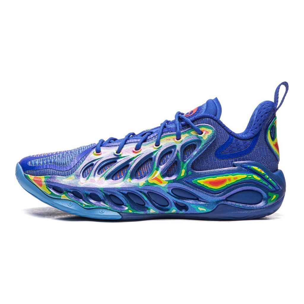 Баскетбольные кроссовки Li Ning BadFive Chase Hunt 2 Низкие Мужские Ярко-синие ABFW013-8