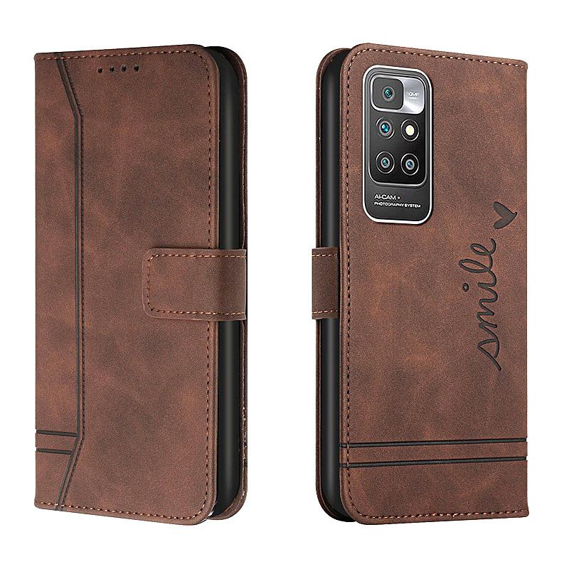 Matte Leather Wallet Case for Samsung iPhone Huawei Honor Xiaomi Redmi Card Holder Flip Cover