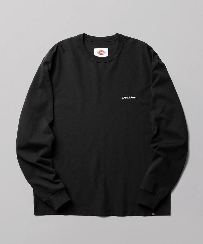 DICKIES Back Tree Logo Long Sleeve Black