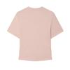 New FILA ORIGINALE Knitted Fabric Short Sleeved Shirt Women's Deep Rose Pink F11W529120FPK