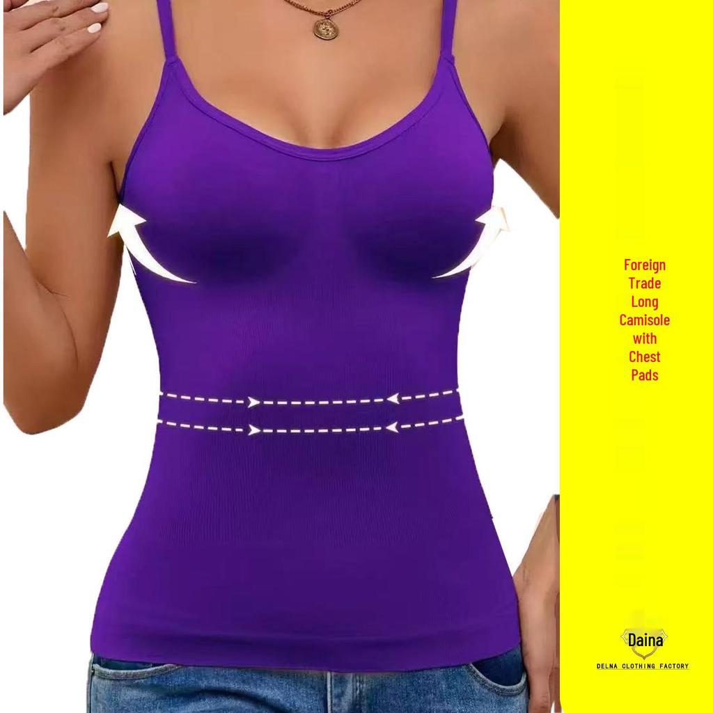 Модальная майка с встроенной нагрудной подушечкой и стильным дизайном спины