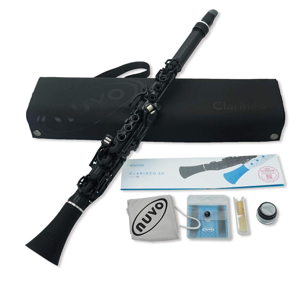 NUVO Clarineo 2.0 Plastic Clarinet Black N120CLBK