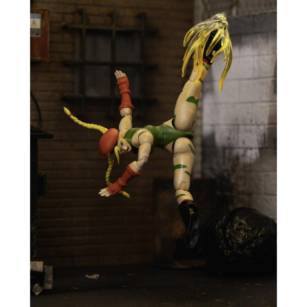 Jada Toys Фигурка Cammy из Street Fighter II 1:Масштаб 1/12 Коллекционный предмет Сменная голова Руки Аксессуары Подходит для возраста 13 лет и старше Классический