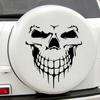 Exterior Accessories Car Skull Stickers Reflective Film Funny Stickers Car Styling Decoration