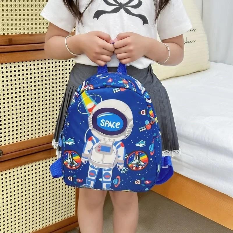 Рюкзак с узорами русалки, кошки, динозавра, акулы, дышащие нейлоновые лямки, плечевой