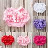 Toddler Baby Infant Girl Bowknot Ruffle Bloomer Nappy Underwear Panty Diaper