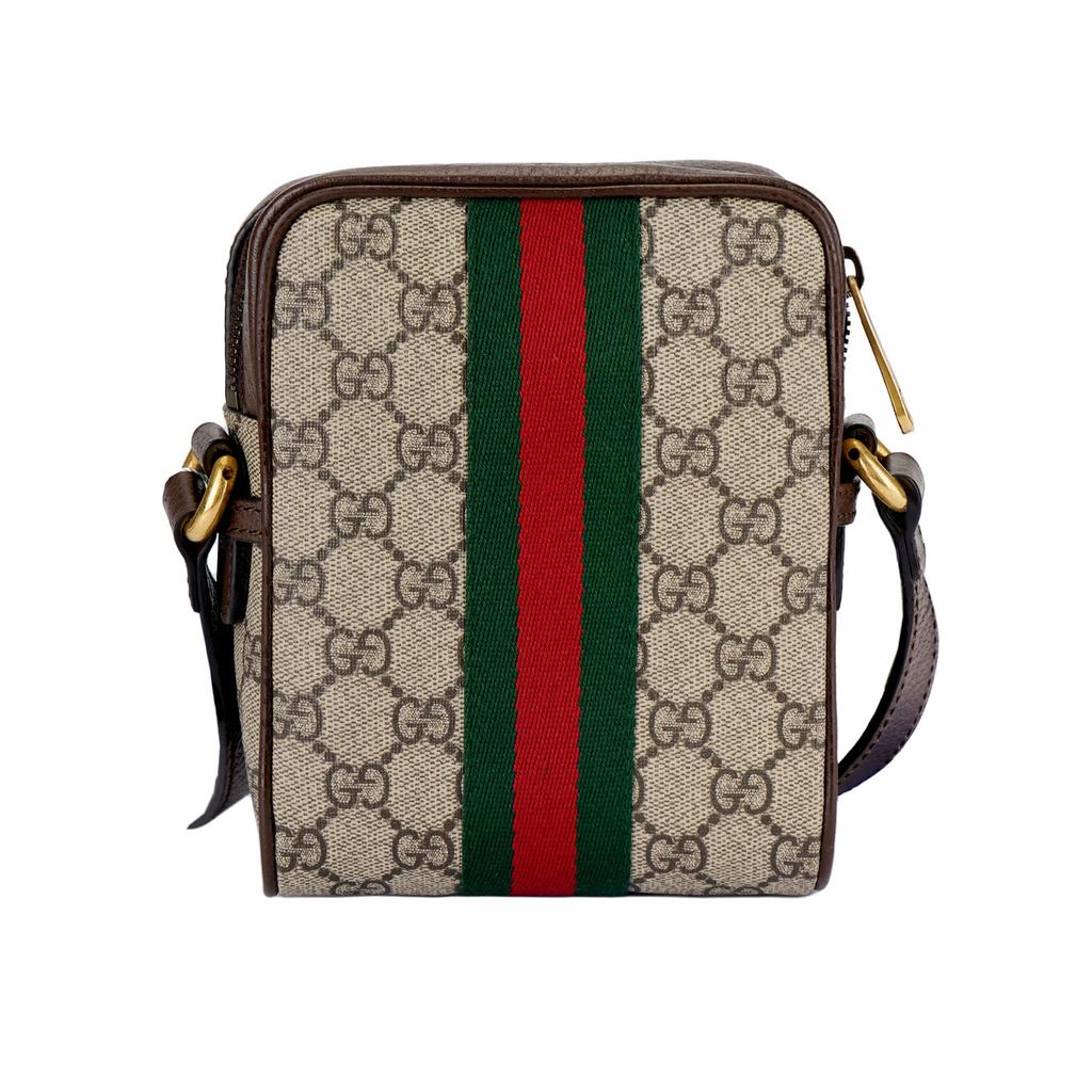 Gucci Сумка через плечо Ophidia GG Бежевый/Эбони 598127-96IWT-8745