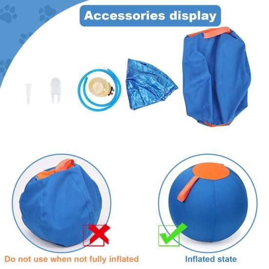 Мячи для пастушьих собак, мяч для лошадей, игрушка, утолщенный, противовзрывной мяч, устойчивый к царапинам, тренировочный мяч, стимулирует чувства