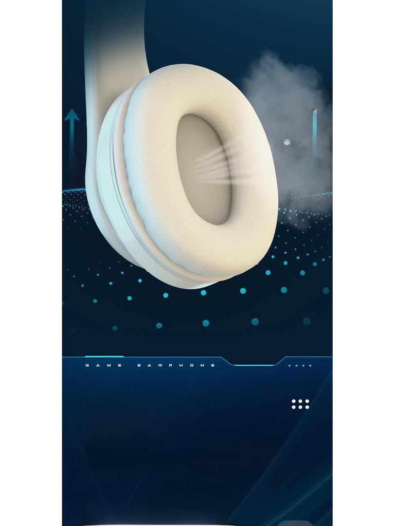 Hot-Selling Luminous Bluetooth Headset: Wireless, Heavy Bass, Sports & Gaming