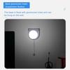 2 Pack Stick-Up Battery Operated Light Bulb, Battery Powered Wireless LED Closet Light Bulb, Self Adhesive Wall Mounted Light Fixture with Pull Chain