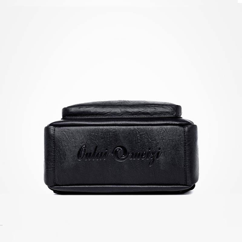 Рюкзак из дикой кожи, женский рюкзак, модный женский рюкзак для средней школы, сумка