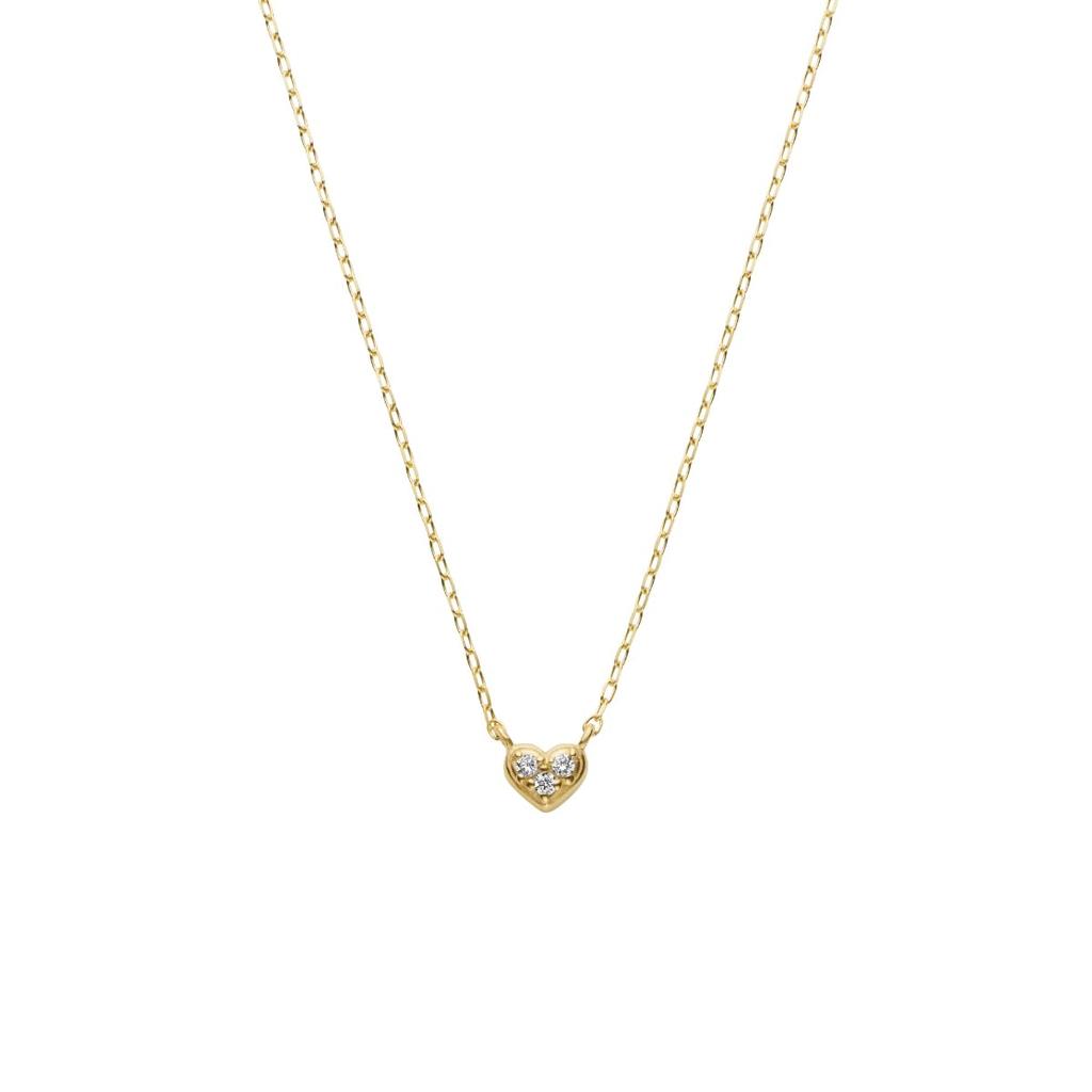 Vendome K10 Yellow Gold Necklace Diamond GJVN051940DI [VIHA Aoyama]
