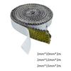 Black Flat Stove Rope Self Adhesive Chimney Door Sealing Cord  Stove Heating Fireplaces Part
