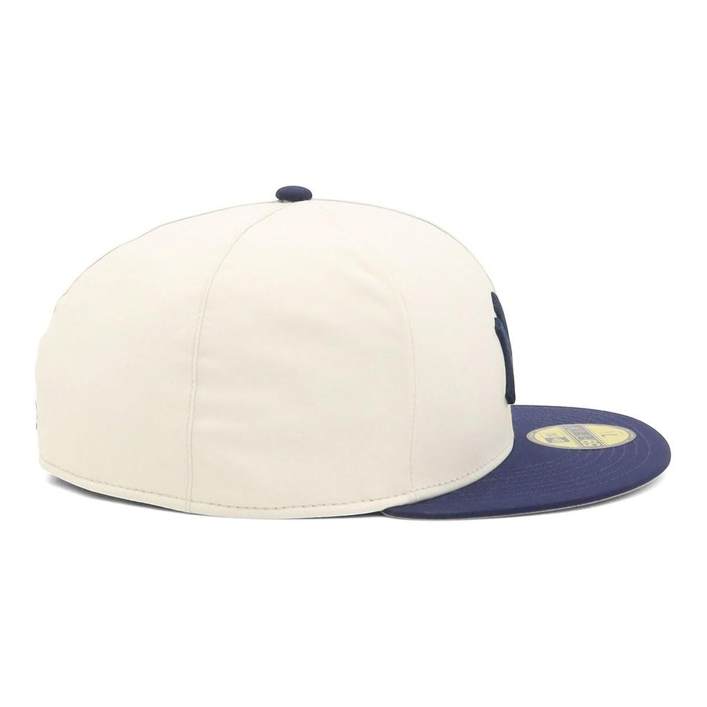 Кепка New Era 59FIFTY MLB NY 7 5950 NEYYAN STO NVY Двухцветная Камень/Темно-синий 3/4 GORE-TEX