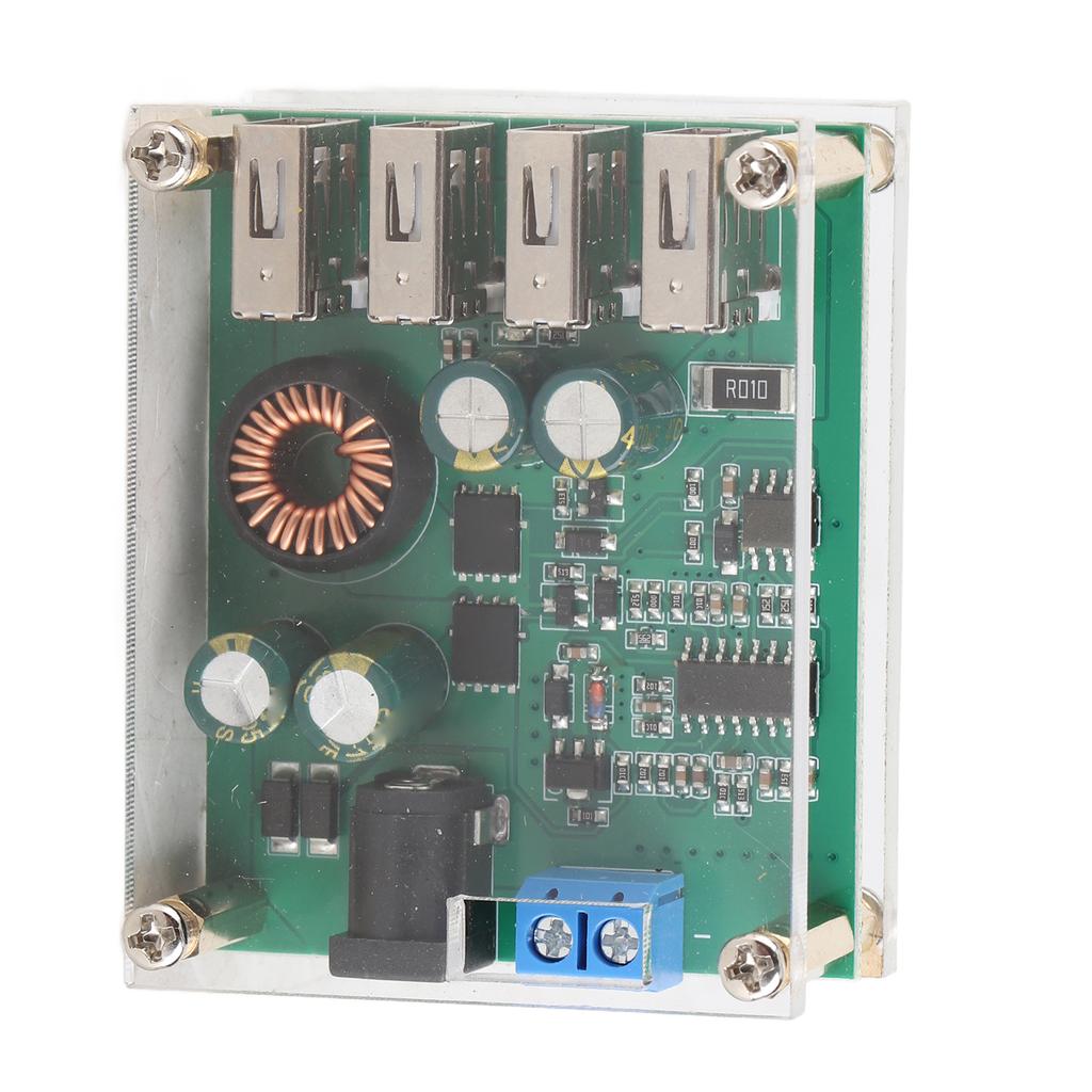 DC?DC 7?60V To 5V 5A 4USB Output Step Down Converter Step Down Power Supply Case