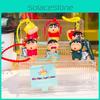 Официально лицензированный мультяшный брелок Crayon Shin-chan с игривым дизайном тыкающей попки