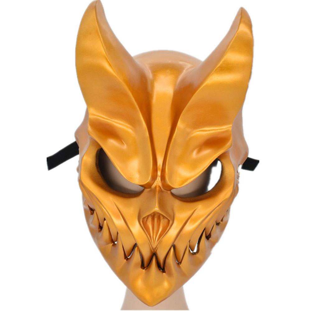 Забавная маска Бога Смерти на Хэллоуин из полимерной смолы для дома с привидениями и костюмированных игр