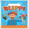 Blippi Birthday Party Supplies Paper Cups Plates Banner Straw Kids Balloon Decor