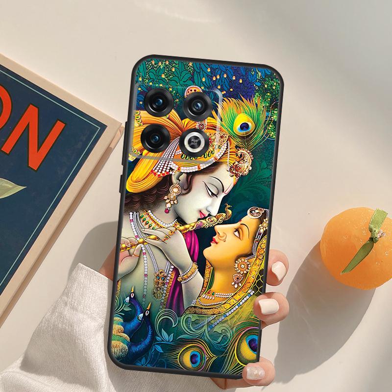 Indian God Lord Krishna Case For OnePlus 15 13 12 11 13R 12R 10T 8T 13T OnePlus Nord 5 CE 3 2 4 Lite N20 N30 Cover