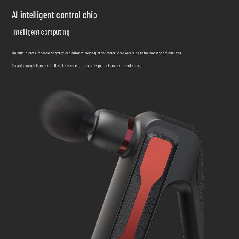 Треугольный массажный пистолет для фасций