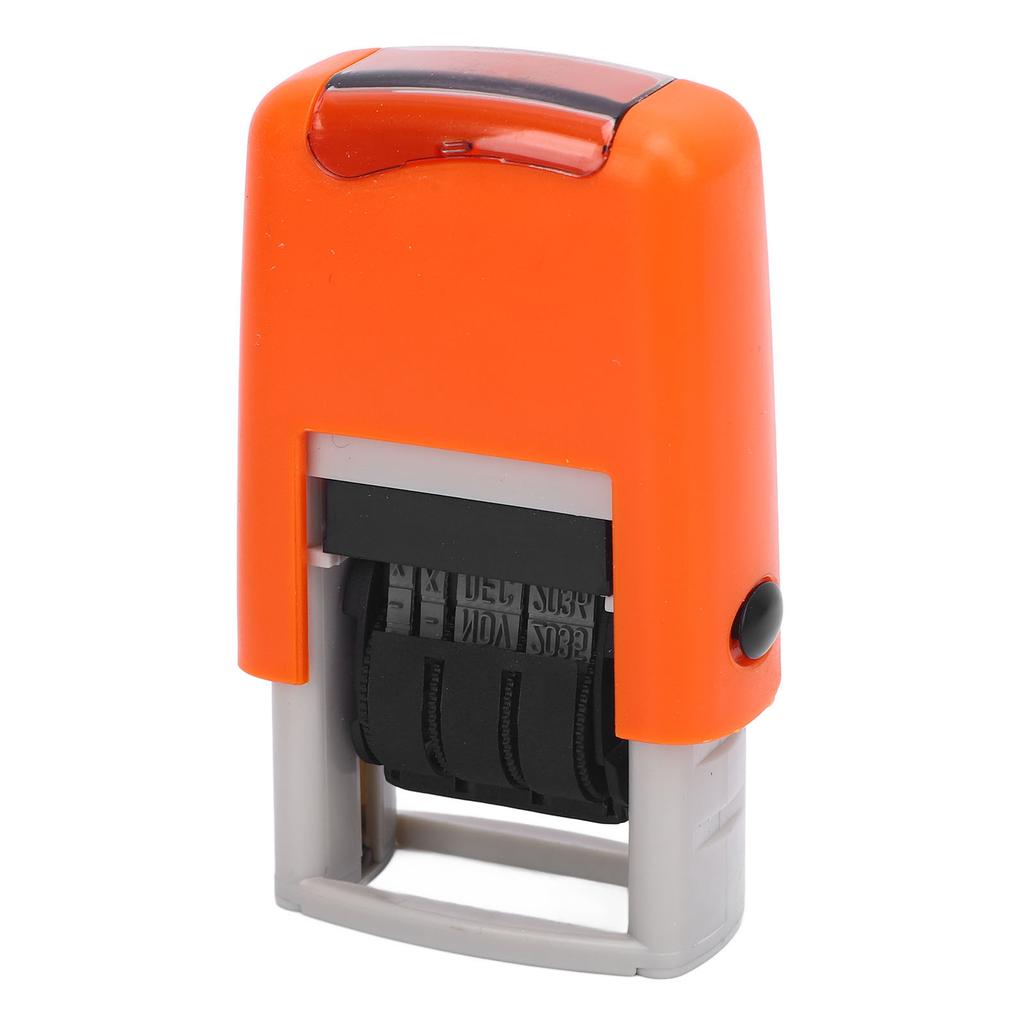 25x2.8mm English Date Stamp Clear Stamping Quick Drying Adjustable Date Stamp for Study Work Life