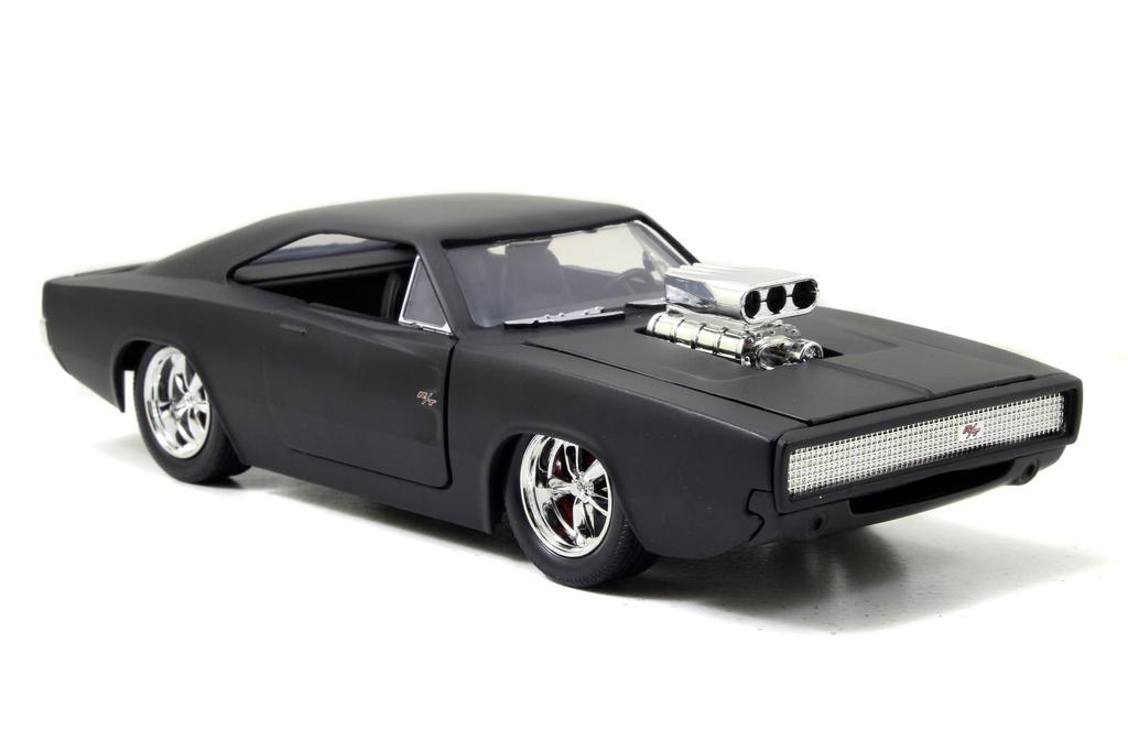 Jada Toys Fast Furious Scale Diecast Car 1970 DODGE CHARGER FAST&FURIOUS & 1/24 DOM'S R/T