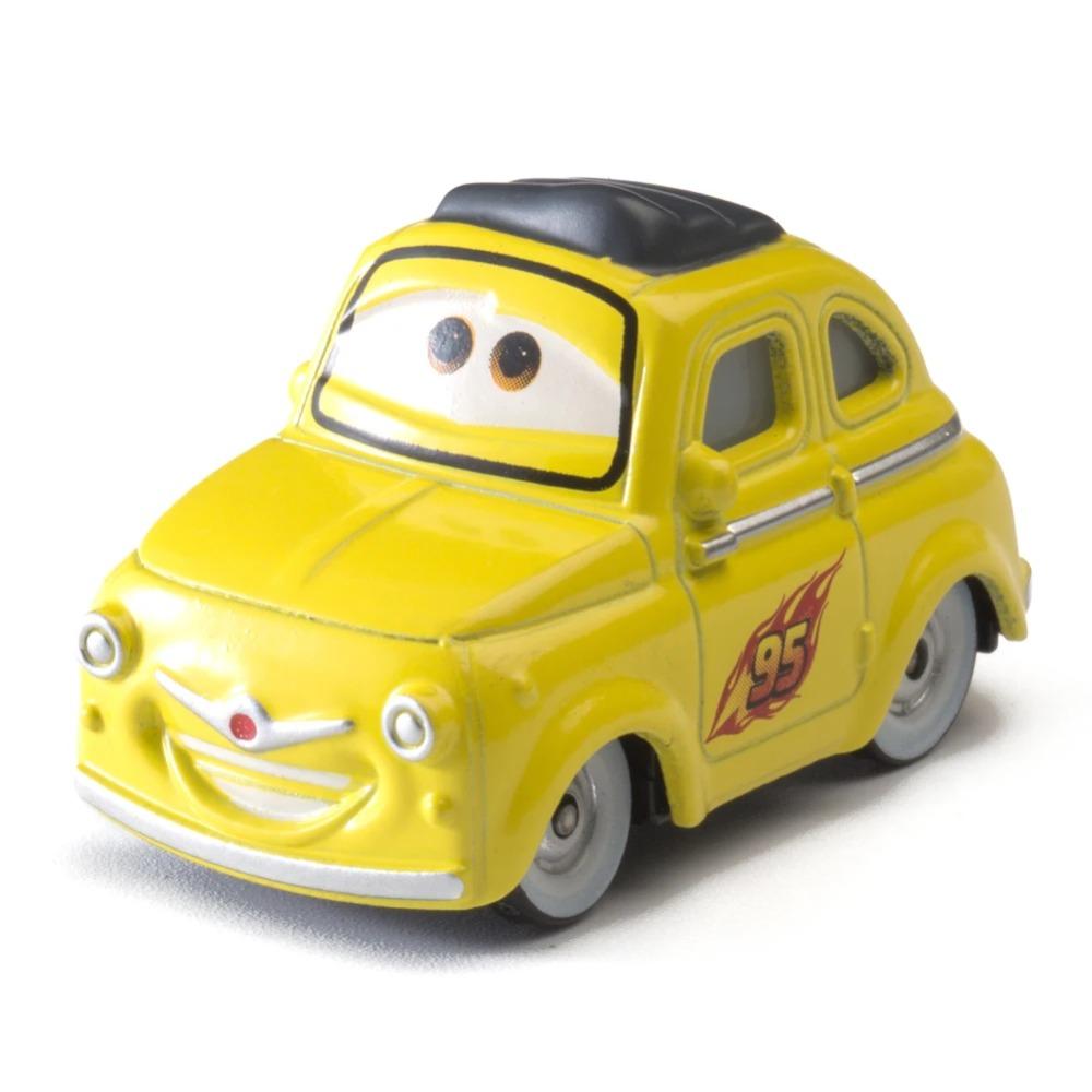 Disney Pixar Тачки Молния МакКуин Металлический Сплав Матер Модель Машинки 1:55 литых машинок Джексон Шторм Игрушечная машинка Подарок на день рождения для детей