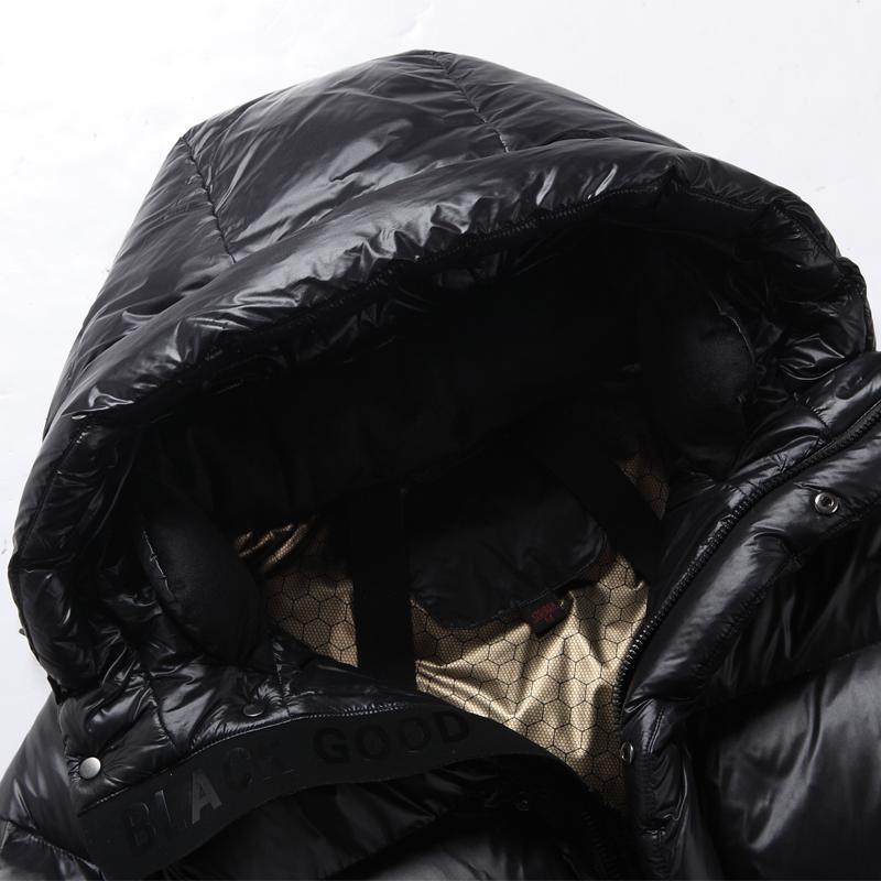 Унисекс модные длинные пуховые пальто для мужчин и женщин зимнее пальто высокого качества брендовые мужские пуховики с капюшоном толстые теплые зимние парки