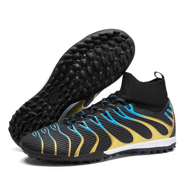 Teenagers Professional Soccer Shoes Purple Tf/Fg Futsal Sneakers Man Non-Slip Wear-Resistant Football Boot Men Zapatilla Futbol