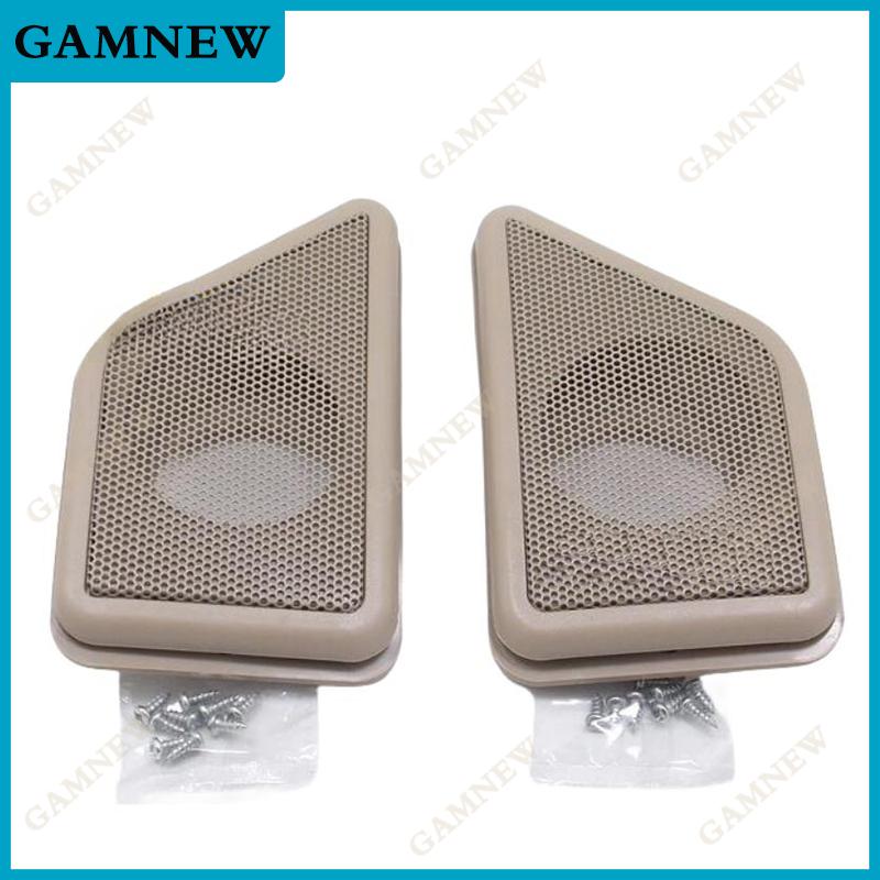 2PCS For Toyota Alphard 2012 Car Tweeter Refitting Audio Door Angle Gum Speaker Cover Boxes Mounts