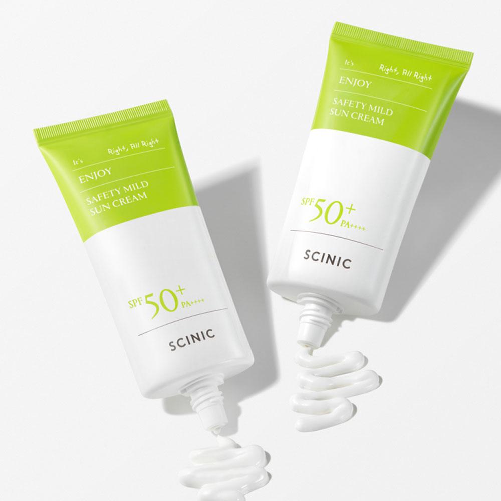 Scinic Мягкий солнцезащитный крем Enjoy Safety 50 мл (SPF50 +)