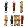 1/4Pcs Mini Girth Keychain Pendant Lightweight Crochet Knitting Saddle Key Chain Handmade Western Cowboy