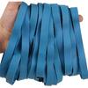Rubber Bands Size#107 Heavy Duty Big Wide rubber band 30PCS Elastic Bands for Office Supply Trash Can File Folders Litter Box Rubber Bands (Blue)