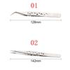 New Curved Stainless Steel Nippers Clip Tool Extensions Grafting Eyelash Tweezer Rhinestones Picker