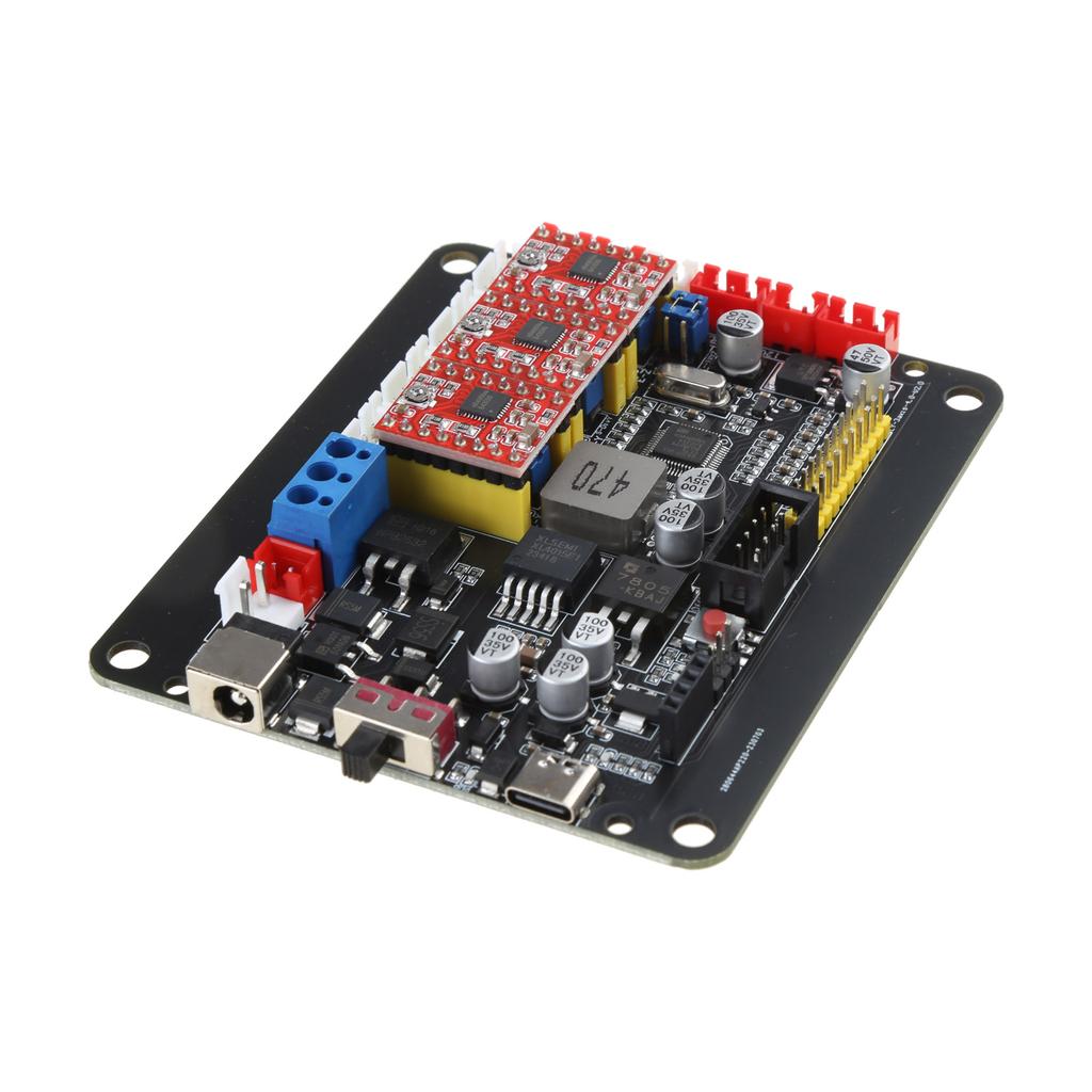 Контроллер GRBL Плата управления 3-осевой шаговый двигатель Поддержка автономной работы Двойная ось Y - USB плата драйвера для ЧПУ лазерного гравера