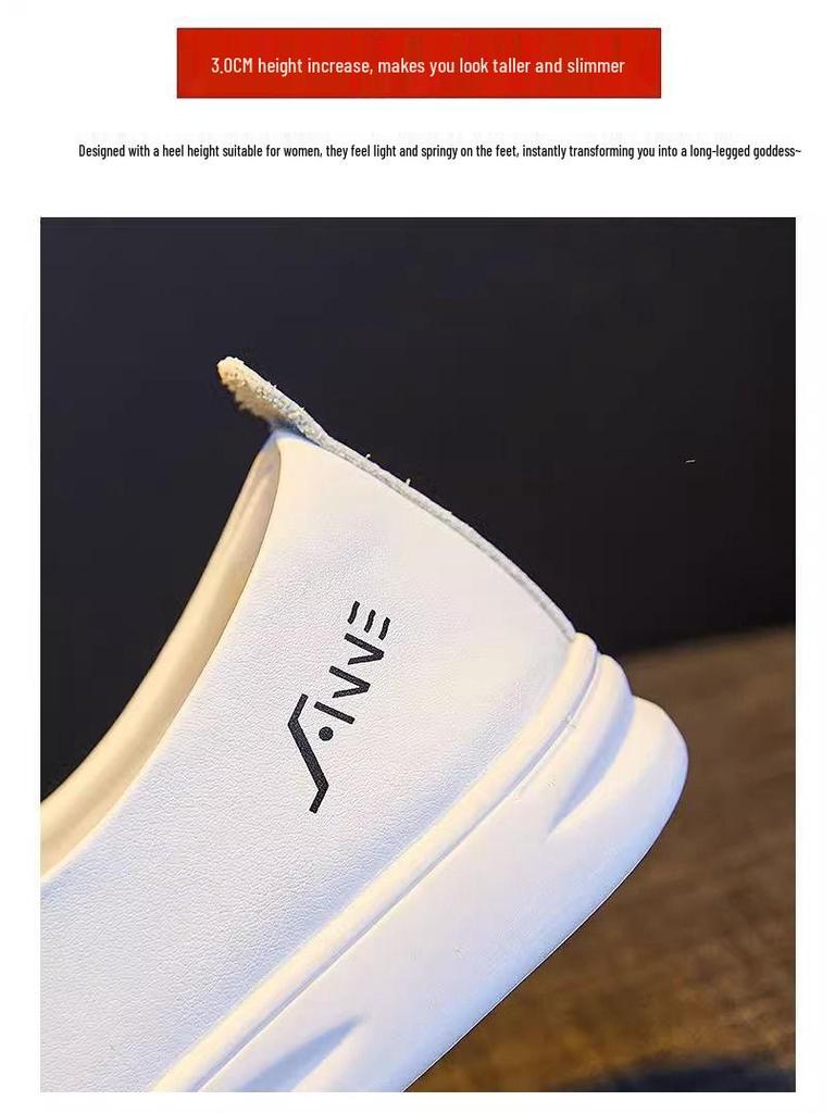 2024 Женские Универсальные Легкие Весенние Кроссовки - Белые, Дышащие Повседневные Модные Туфли