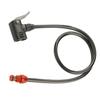 Bicycle Air Pump Extension Tube Extra-long Heat-Resistant Universal Bike Air Pump Connector Tire Inflator Nozzle Accessories