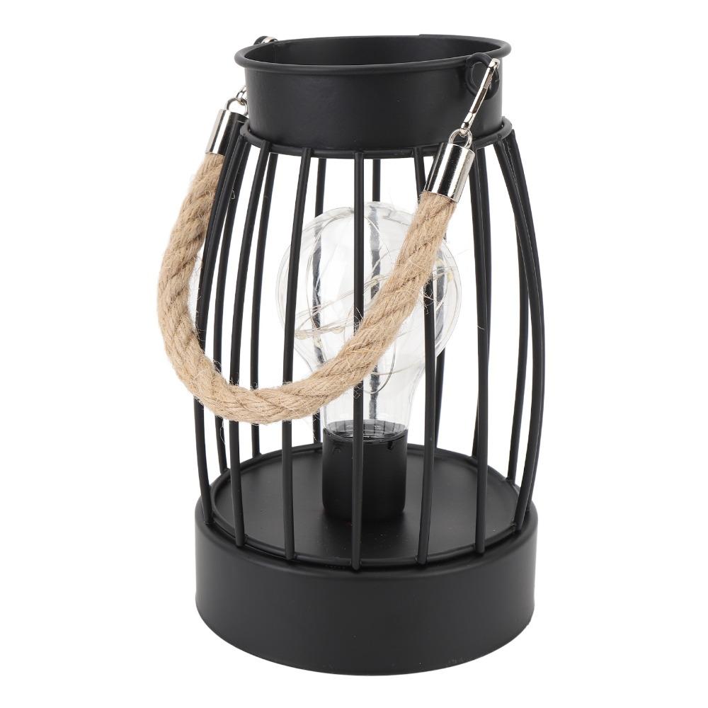 Metal Decorative Lantern Black Lantern Vintage Table Lantern Home