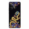 3D Тисненый Чехол Для Realme Narzo N61 Note 60 50 Realme GT 6 6T Neo6 SE C61 C63 Чехол Для Телефона Цветы Черный Силикон Мягкая Задняя Крышка