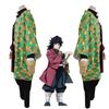 Anime Demon Slayer Kimetsu No Yaiba Tomioka Giyuu Cosplay Costume Men Kimono Uniform Halloween Carnival Party Costumes