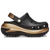 Crocs Fashion and Breathable Clogs Women's Black Gold