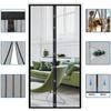 Anti Mosquito Door Curtain Invisible Ventilate Door Screen No Punching Magnetic Automatic Closing Anti Fly Bug Insect Screen Summer Insect Curtain Net