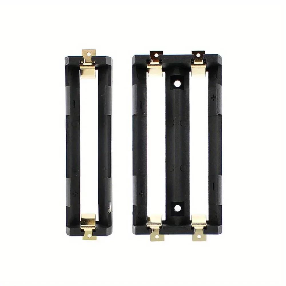 1 2 3 4 Slot 18650 SMT Battery Holder 18650 SMD Battery Box Storage Case Container Power Bank With Bronze Pins Rechargeable SMT