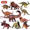 Dinosaur Model Set: T. Rex, Spinosaurus, Mosasaurus, Stegosaurus, Triceratops Cognitive Toys