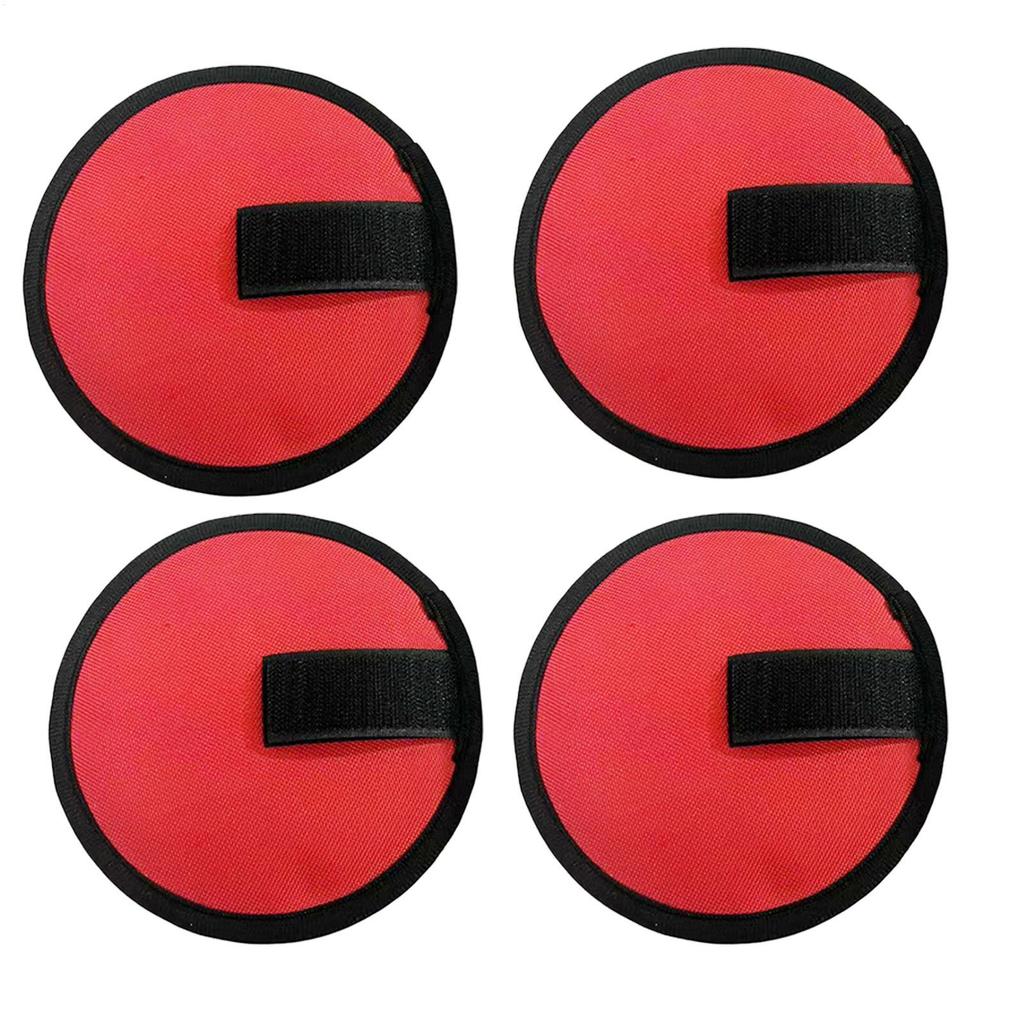 4PCS Fishing Bait Wraps Fishing Hook Cover Fish Lure Shield Bait Storage Protective Easily See Lures Fishing Hook Covers