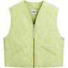 Cotton Printed Comfortable Sleeveless Vest Men Vests Lemon-Yellow 05520302-35
