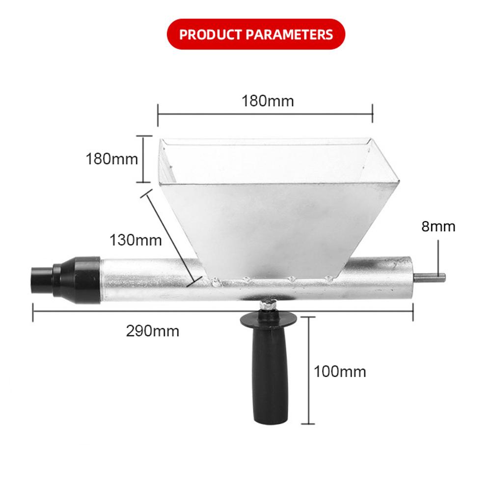 Портативная электрическая машина для наполнения цемента, ручная затирка для дверей, окон, бытовая затирка цемента