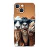 Прозрачный чехол-бампер для iPhone 17 16 15 14 13 12 11 Pro Max Plus 17 AIR Ударопрочный Мягкий ТПУ Корпус Животное Верблюд Fundas