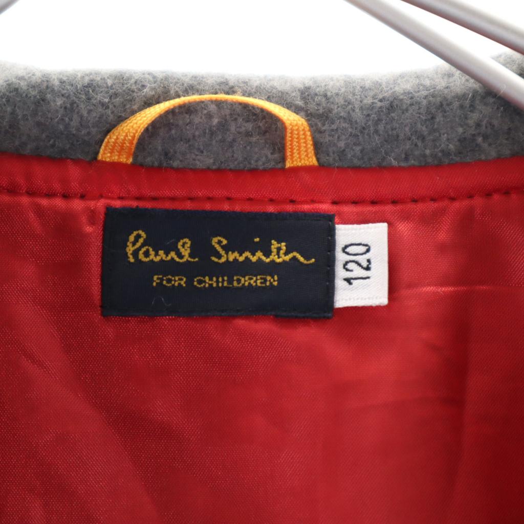 Paul Smith Пальто из смесовой шерсти 120 серое для детей Детское Б/У